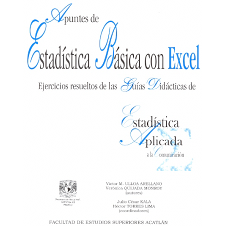 Apuntes De Estad Stica B Sica Con Excel